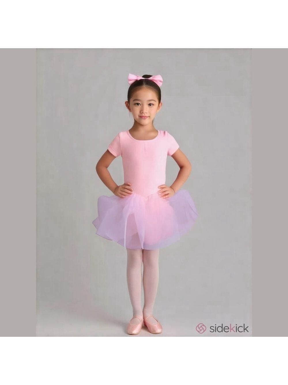 Arshiner Girls Ballet Leotard Dress Size 14 Pink